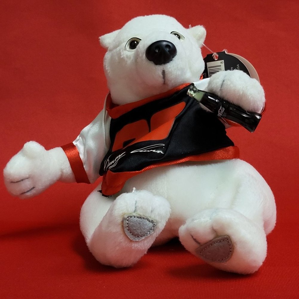 Coca Cola Bean Bag Plush Nascar Driver Kenny Irvin 1999